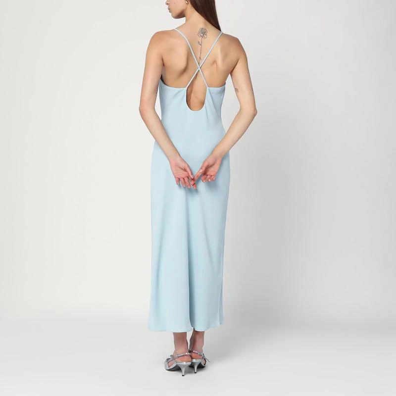 Shop Light blue slip dress in crpe on Sale at BeyondStyle  Get 31% Off  Light blue slip dress in crpe with Limited-Time Flash Deals, Exclusive  Discounts, and Special Offers. Enjoy Unbeatable
