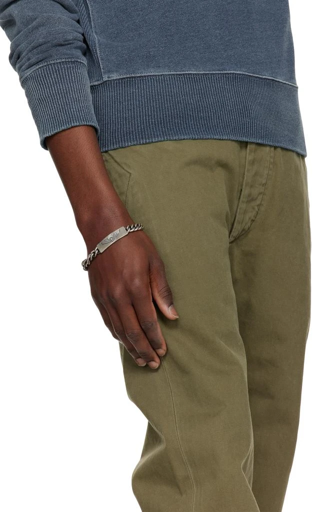 RRL Silver ID Bracelet 3