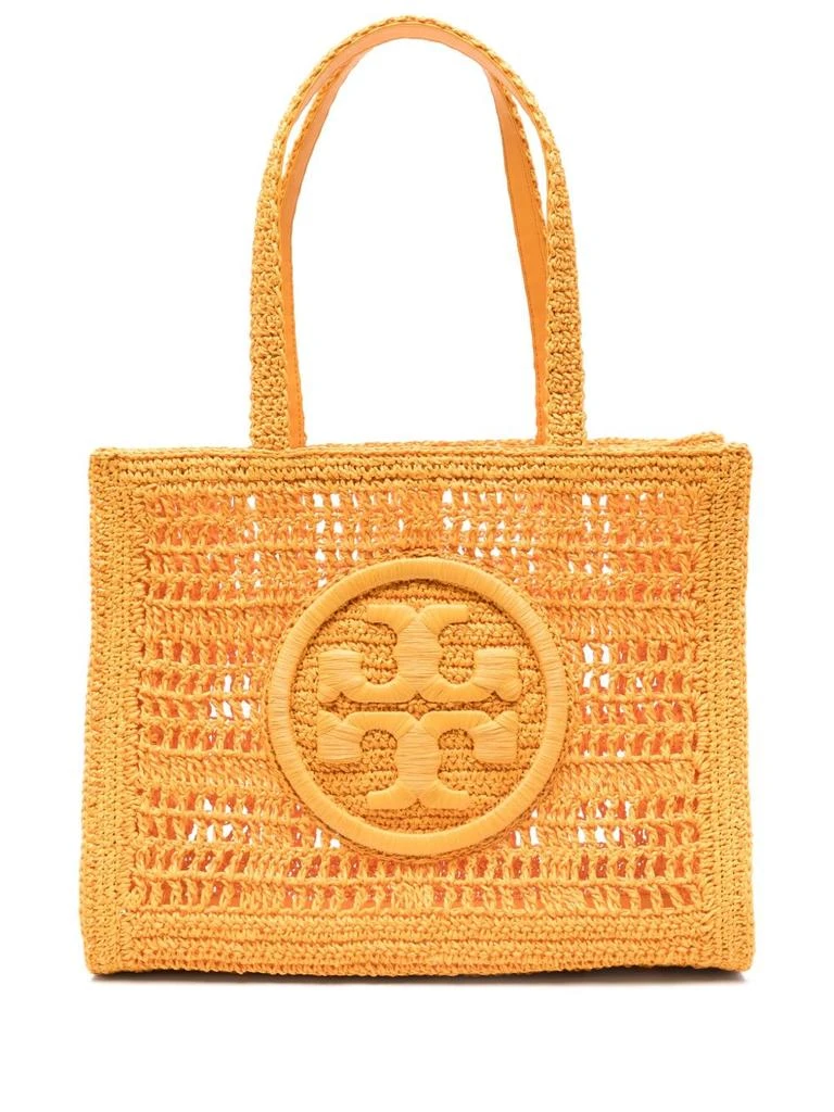 Tory Burch RAFFIA TOTE WITH STRAW DESIGN 1