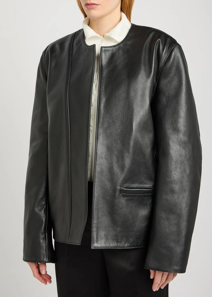 Totême Quilted leather jacket 2