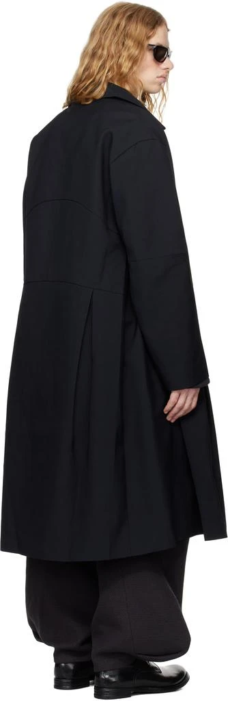 pet-tree-kor Navy Resonance Pleat Coat 3