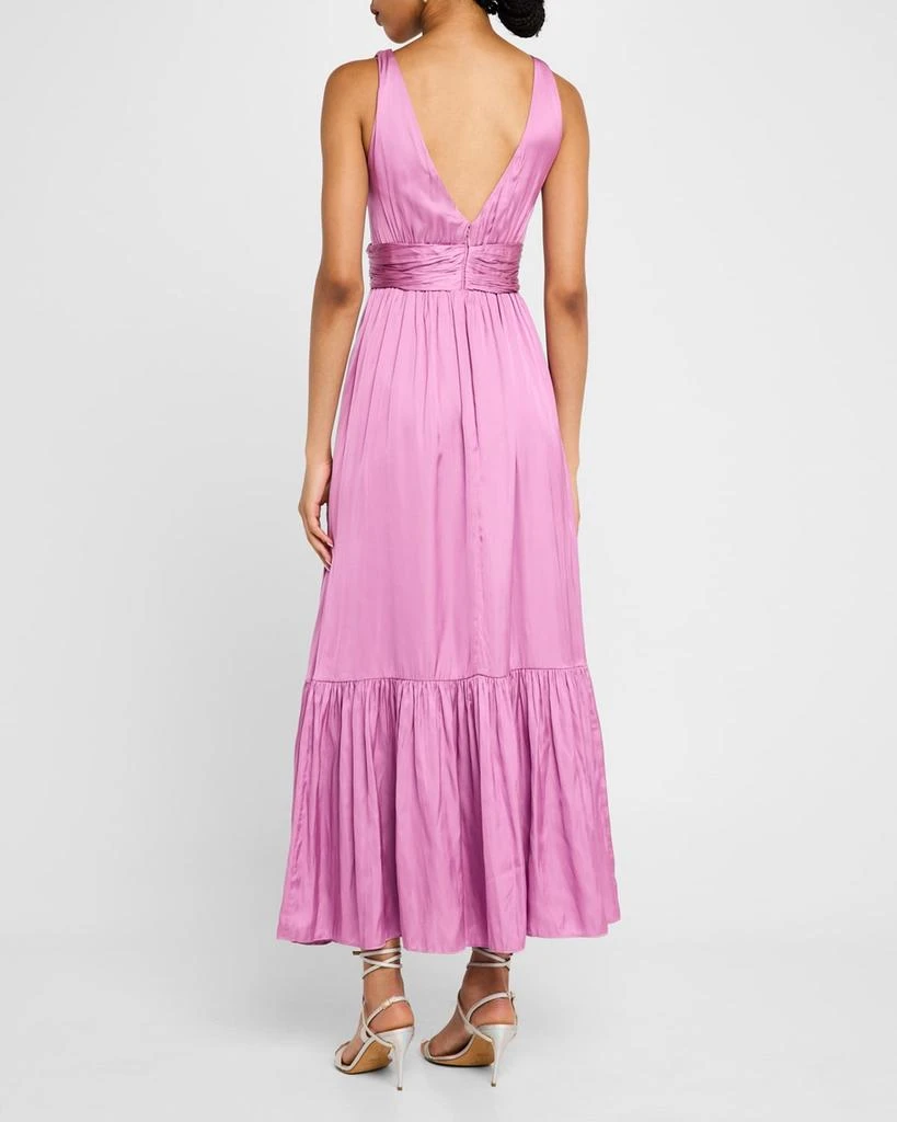 Kobi Halperin Ashton Sleeveless Ruched Maxi Dress 3