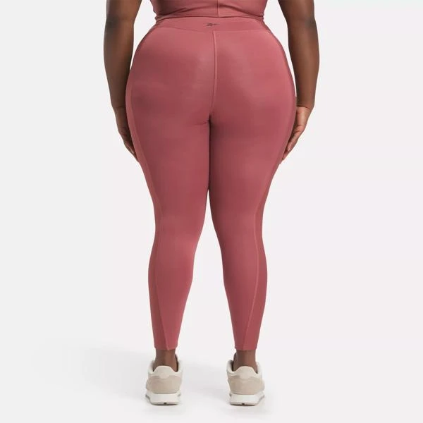 Reebok Yoga High-Waisted Performance Rib Leggings (Plus Size) 3