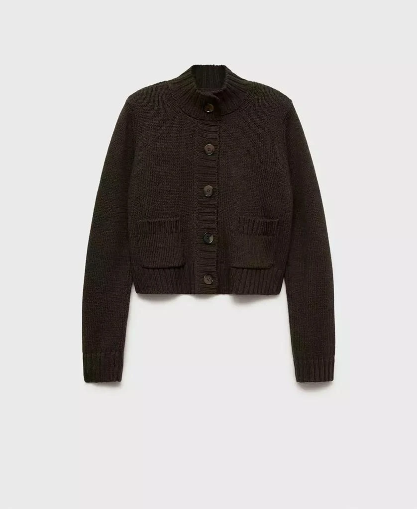 Mango Women's Pocket Knit Cardigan 1