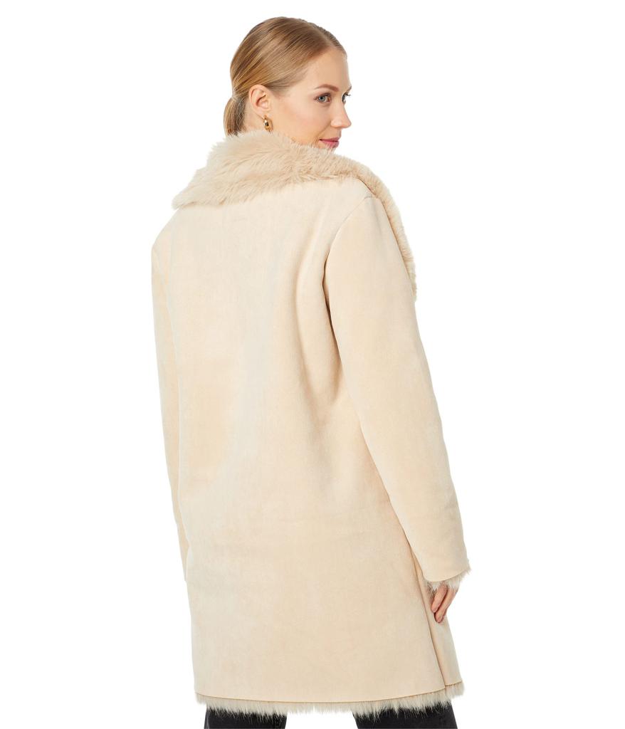 Avec Les Filles Faux Toscana Shearling Coat