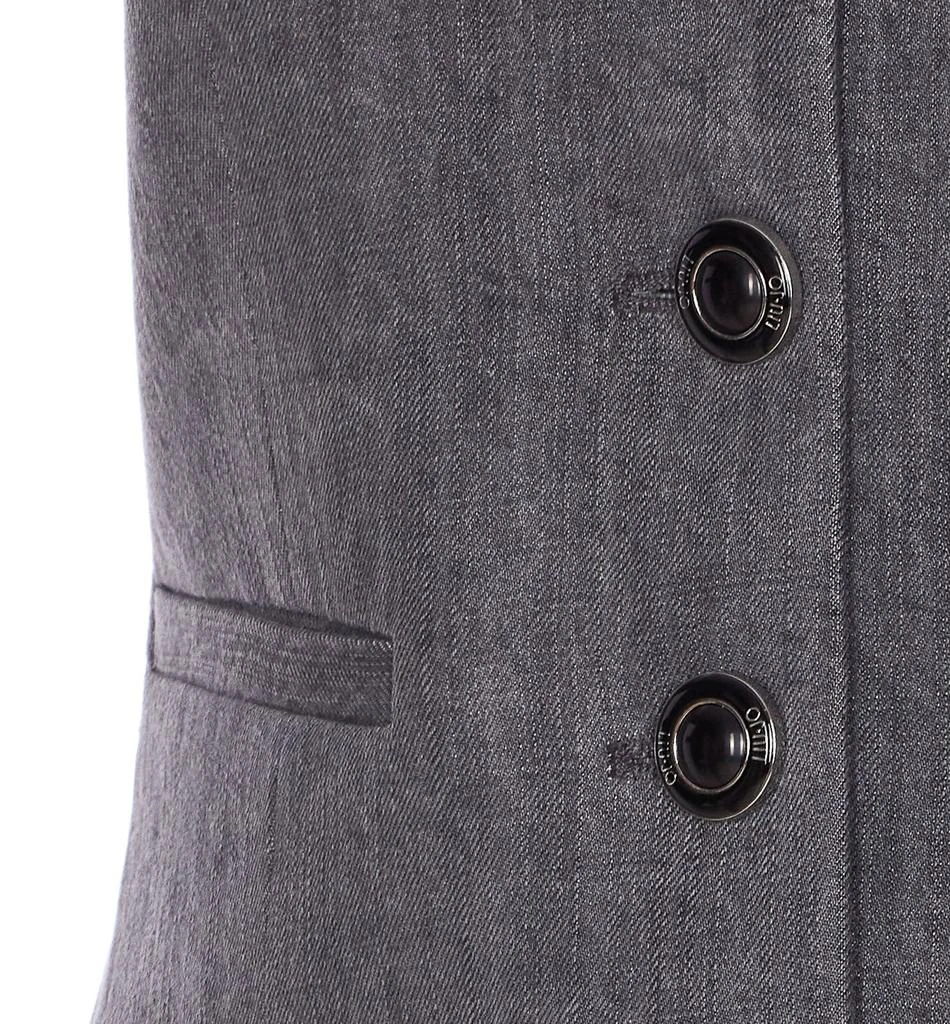 LIU •JO Liu Jo V-Neck Buttoned Denim Gilet 3