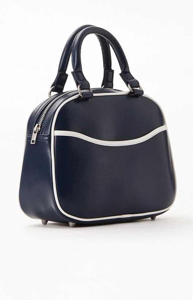 John Galt Navy Top Handle Purse 3