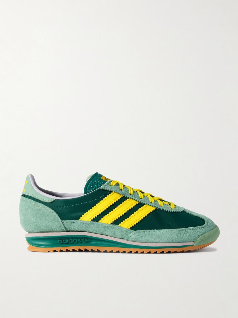 Adidas Sl 72 Og 绒面革皮革边饰帆布运动鞋