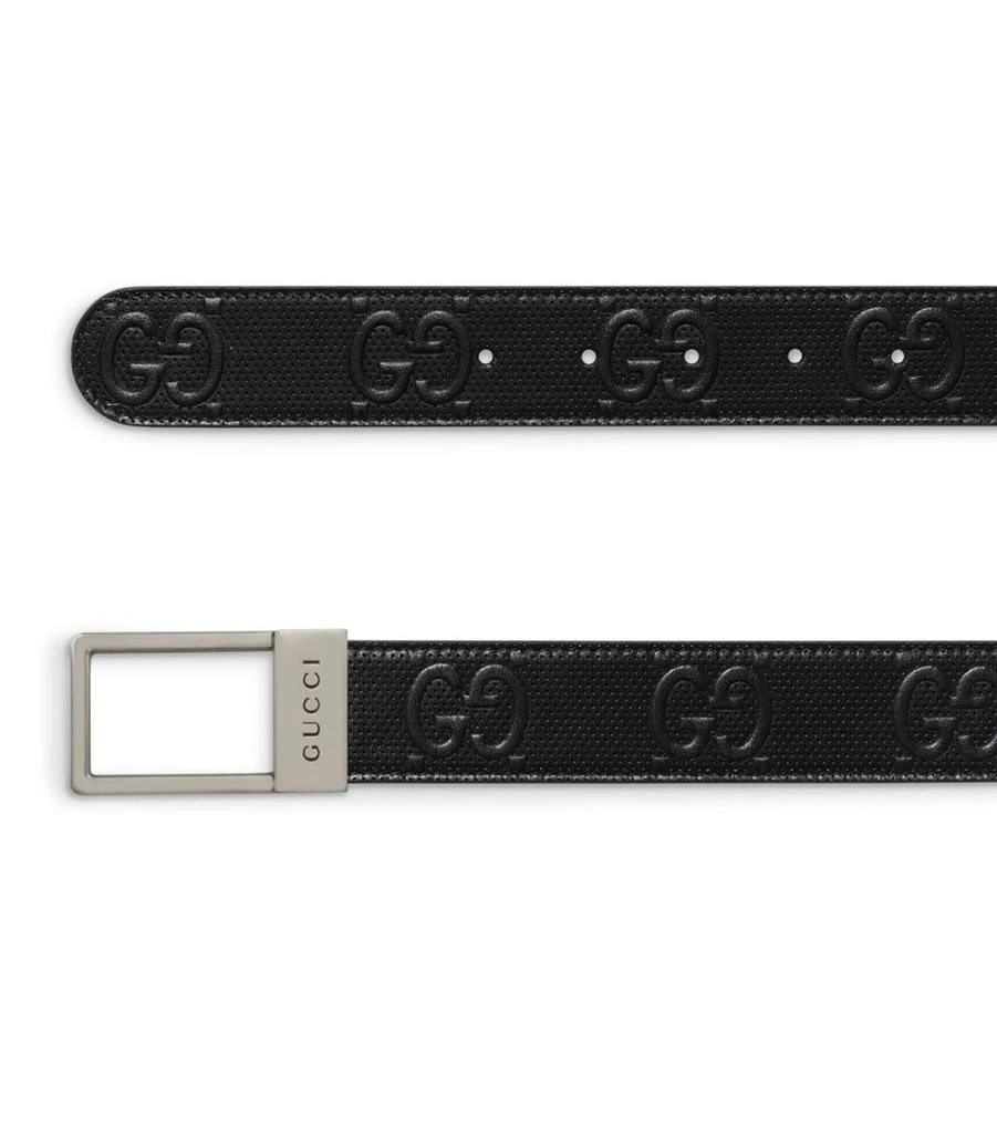 Gucci Leather GG Belt 3