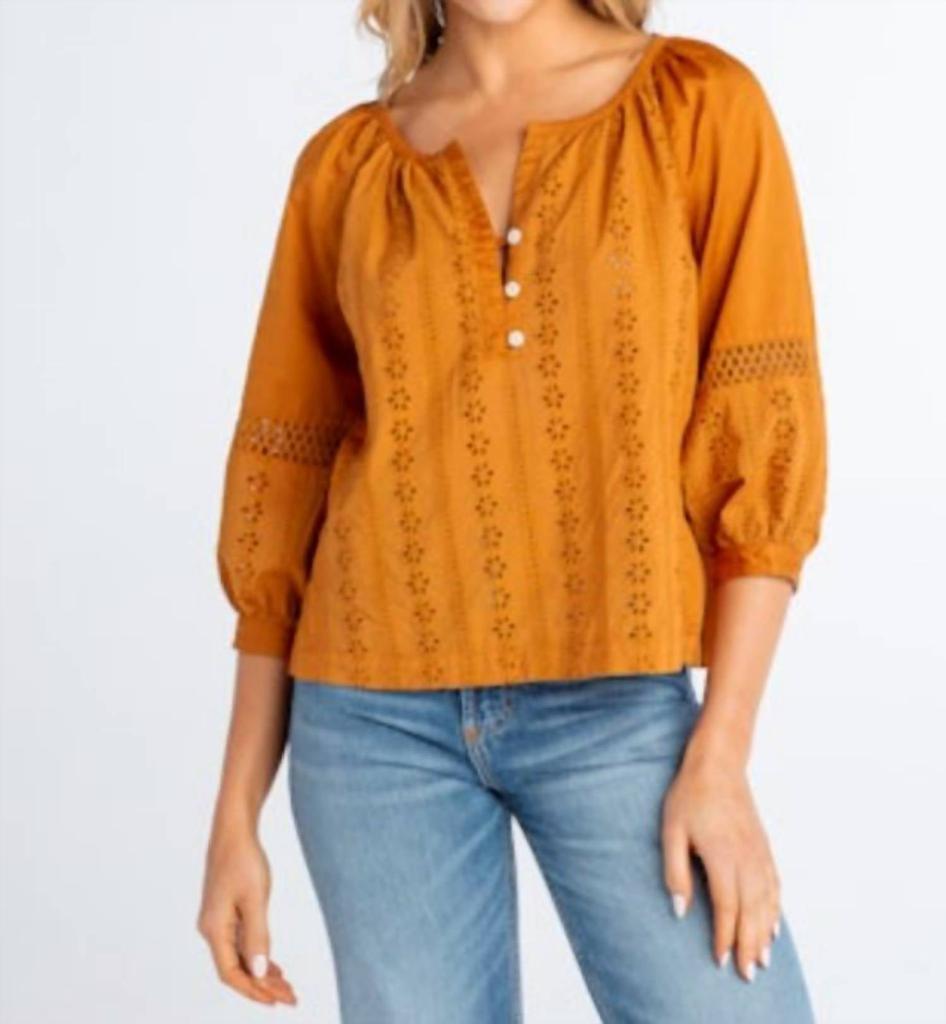 Red Haute Red Haute - Sedona Raglan blouse