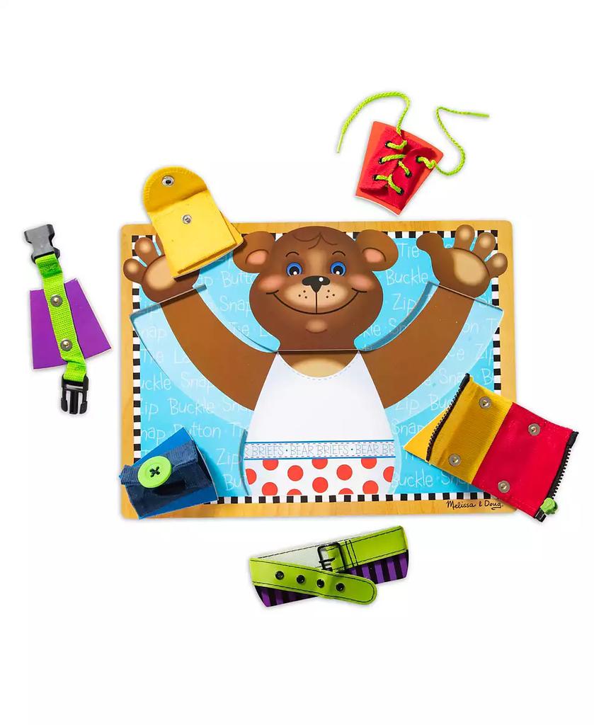 Melissa & Doug Melissa & Doug Basic Skills Puzzle Board - Wooden Educational Toy