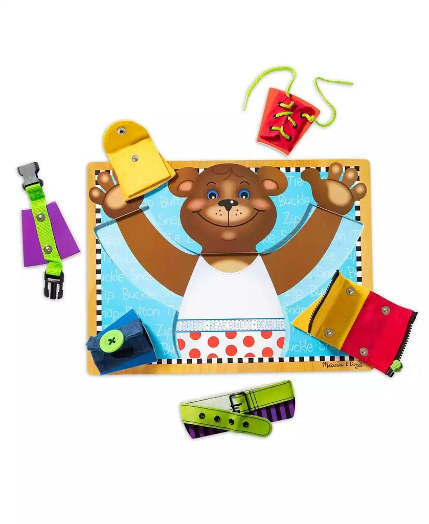 Melissa & Doug Melissa & Doug Basic Skills Puzzle Board - Wooden Educational Toy 1