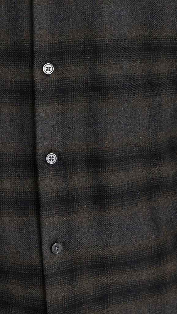 Theory Irving Soft Plaid Shirt 5
