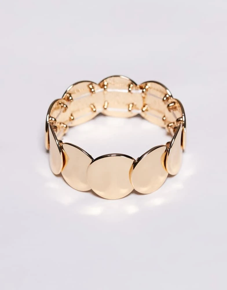8 Other Reasons 8 Other Reasons 18ct gold plated circle bracelet 3