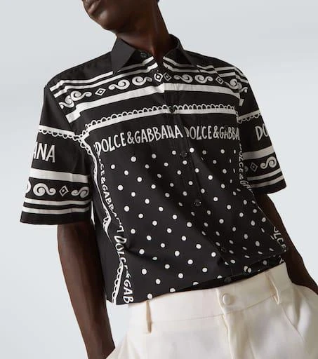 Dolce 
Gabbana Bandana cotton shirt 5