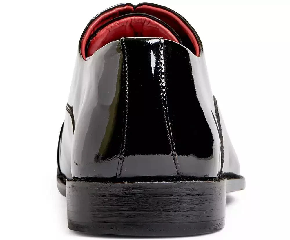 CARLOS by Carlos Santana Men's Tuxedo Cap-Toe Oxford Patent Leather Dress Shoe 8