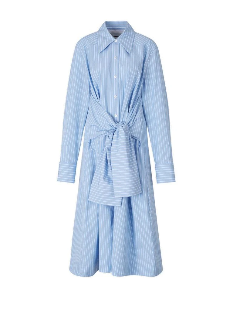 Jil Sander Jil Sander Striped Midi Shirt Dress 1