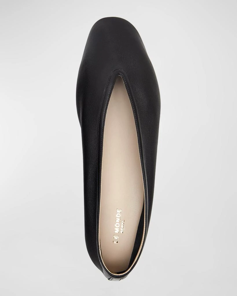Le Monde beryl Luna Leather Ballerina Flats 3