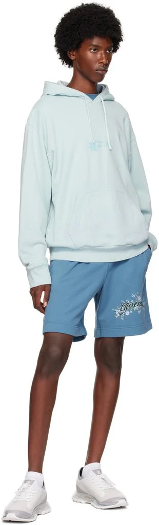 Givenchy Blue Wing Logo Hoodie 4