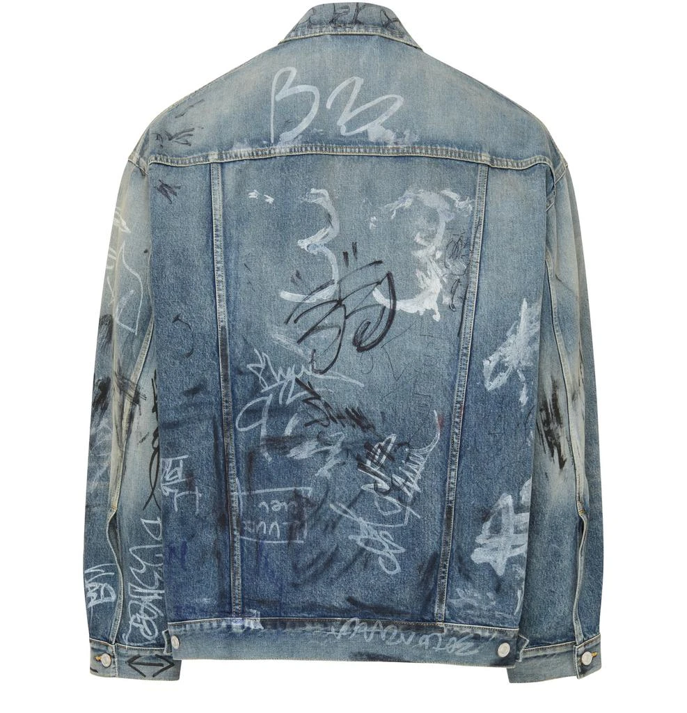 Balenciaga Graffiti Oversized Jacket 1