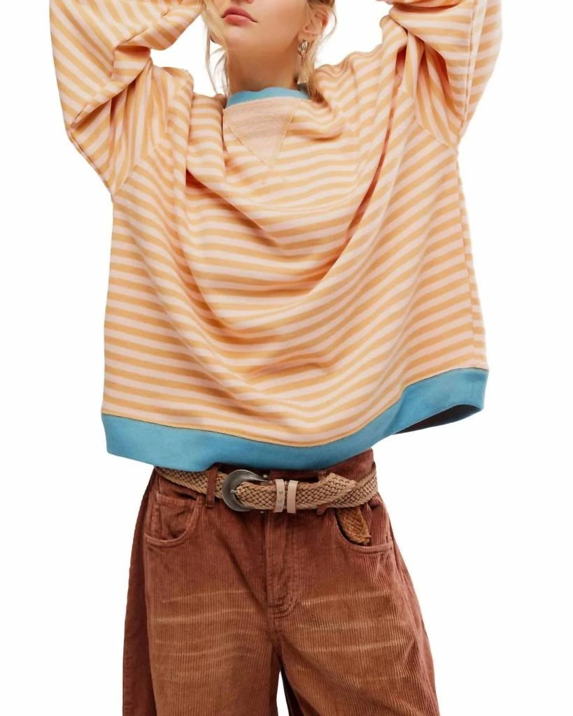 Free People Free People - Classic Striped Crew Neck Top 4