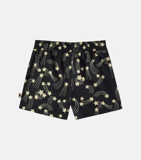 Mini Rodini Starfall printed swim trunks 2