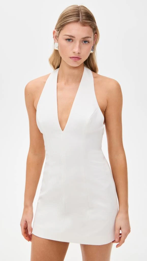 Misha The Pearl Sateen Mini Dress 6