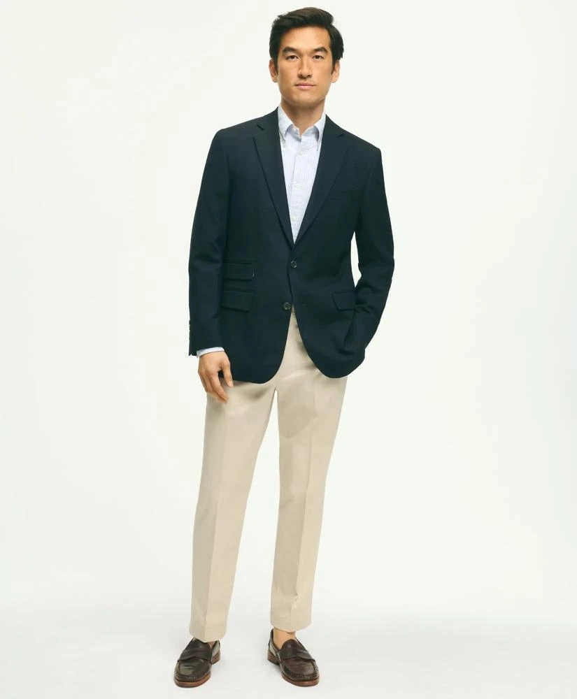 Brooks Brothers Classic Fit Stretch Wool Hopsack Blazer 2