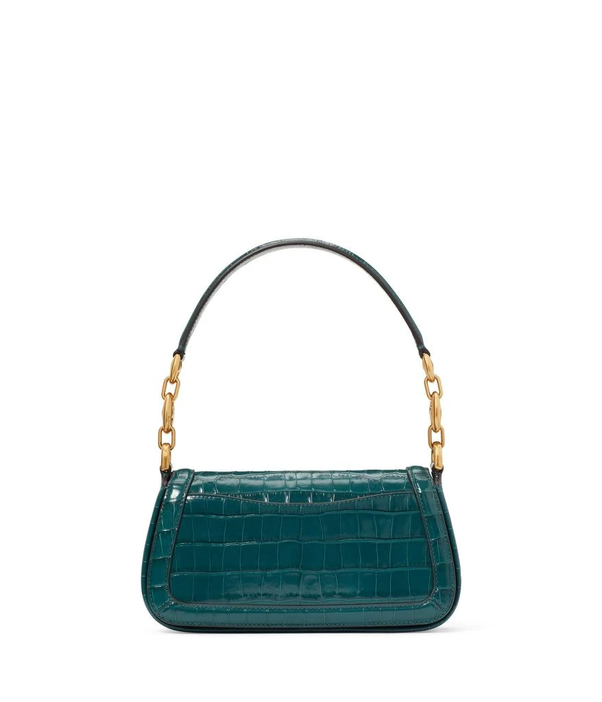 Kate Spade Gramercy Croc Embossed Leather Small Flap Shoulder Bag 4