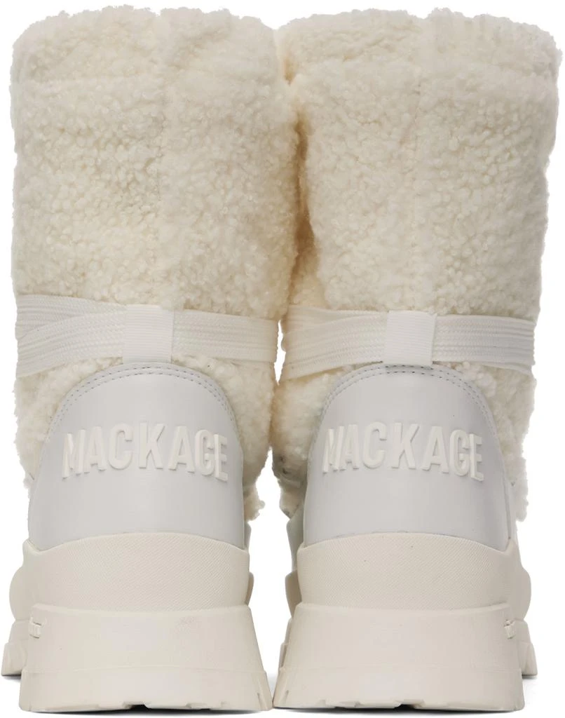 Mackage White Conquer Boots 2