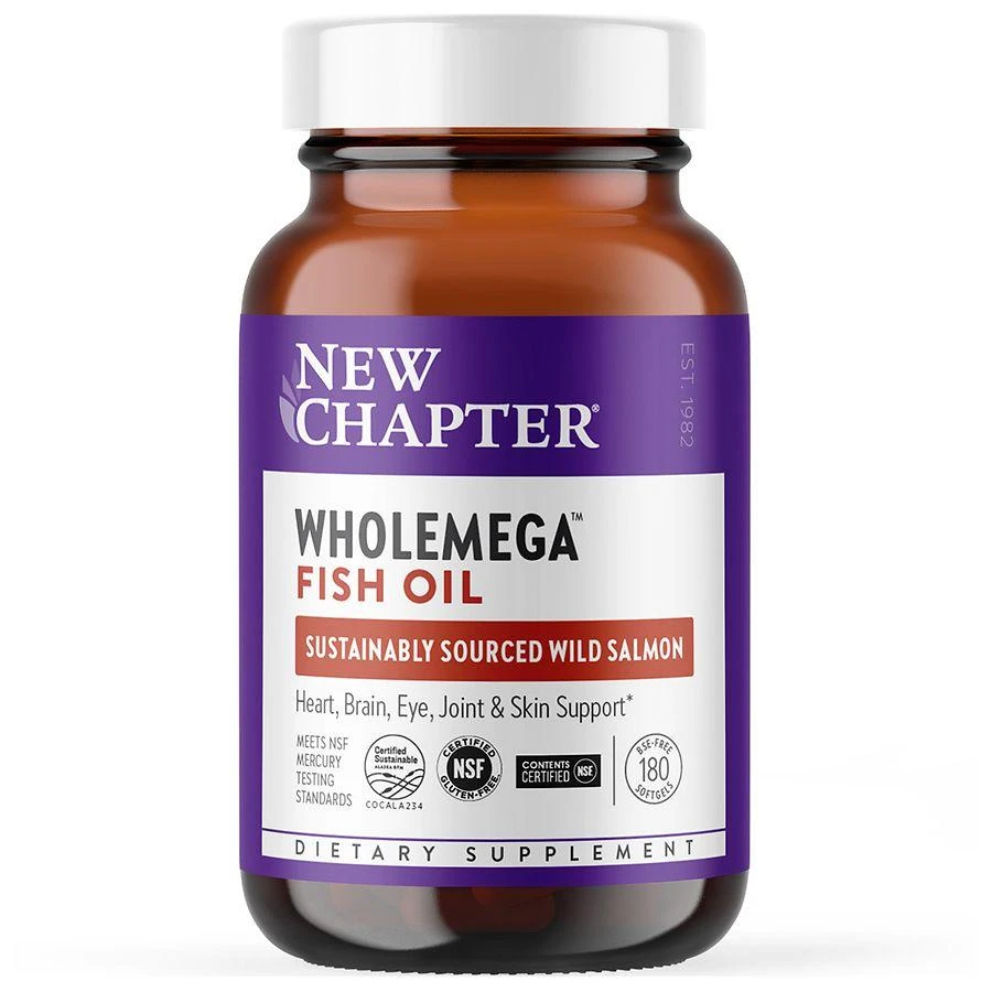 New Chapter Wholemega Whole Fish Oil Softgels 1