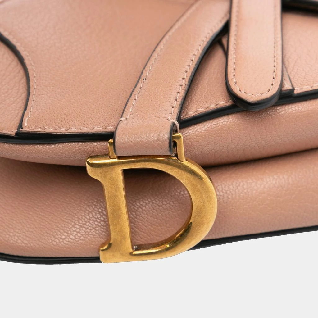 Dior Dior Nude Goatskin Micro Saddle Crossbody Bag 4