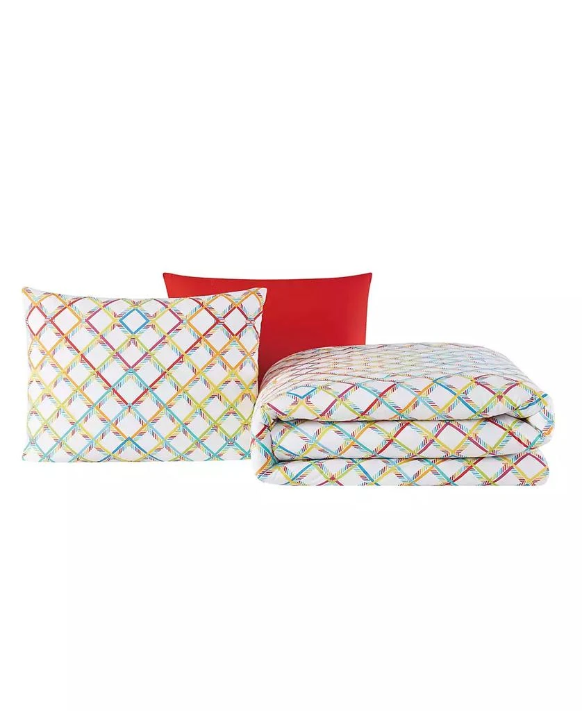 Crayola Happy Plaid 2 Piece Comforter Set 5
