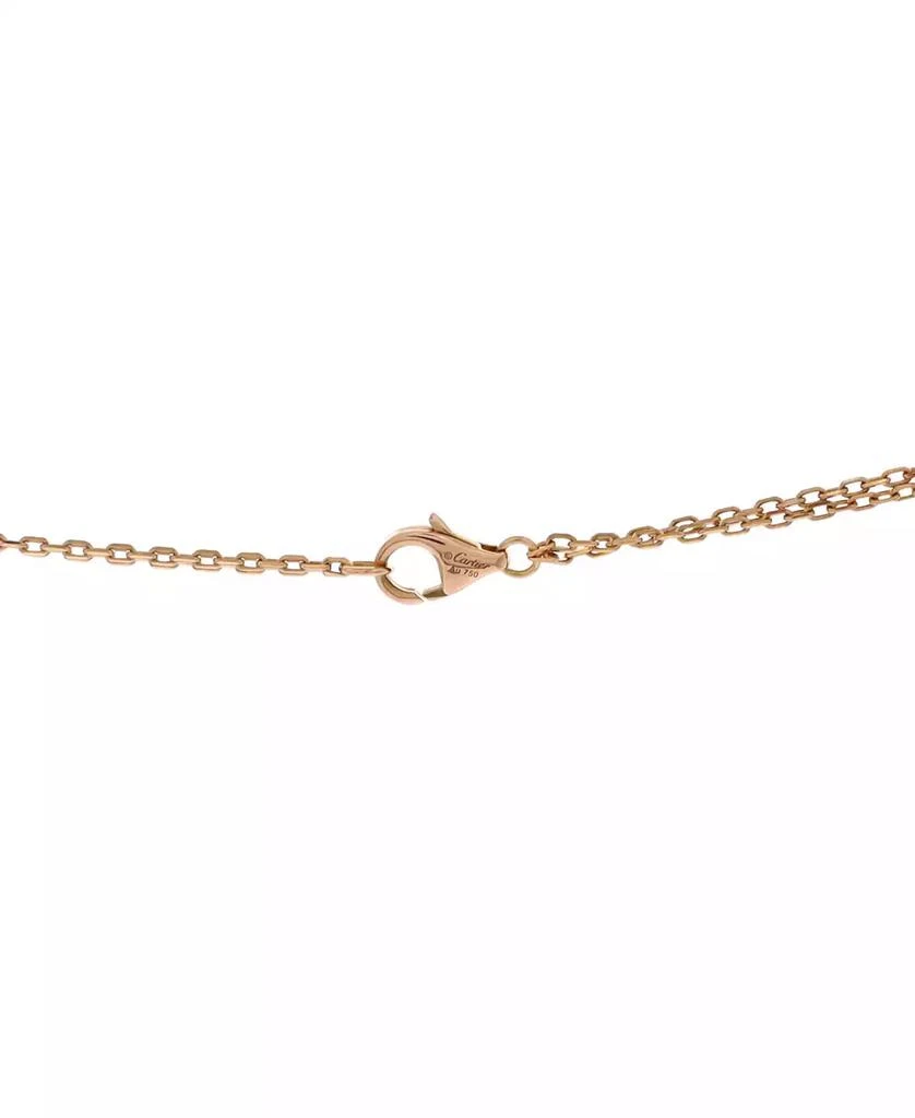 Cartier 2 Diamonds Love Pendant Necklace 3