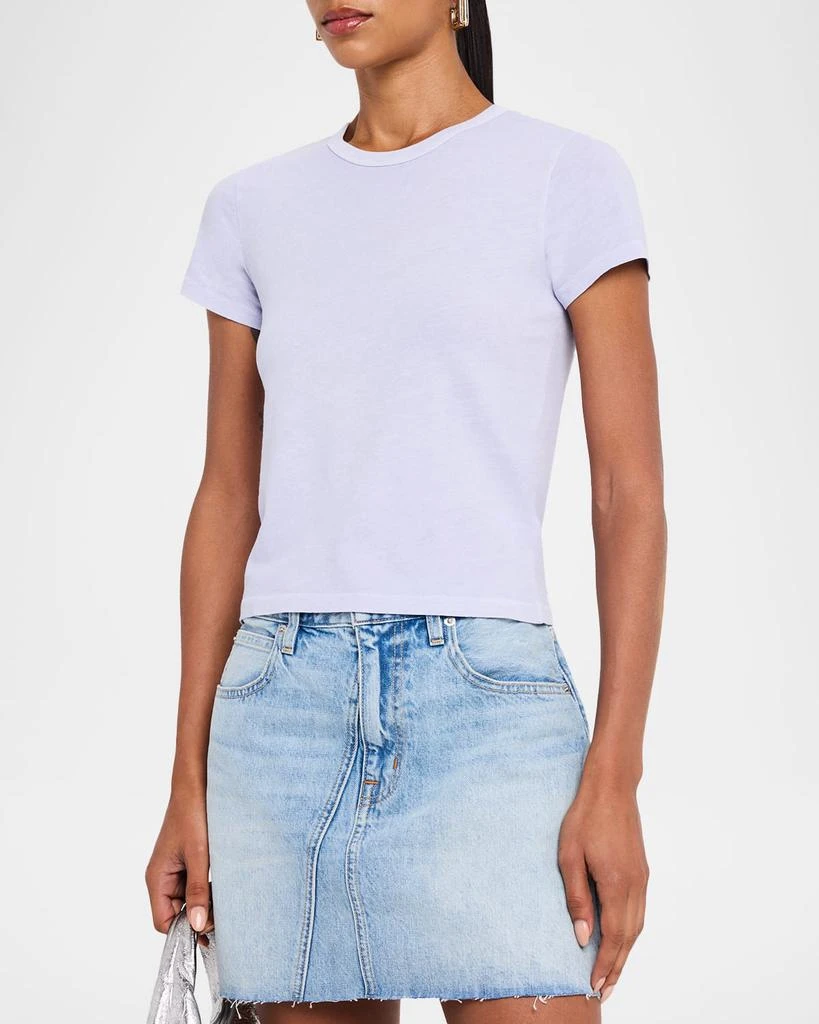 SLVRLAKE Fitted Cropped Baby Tee 4