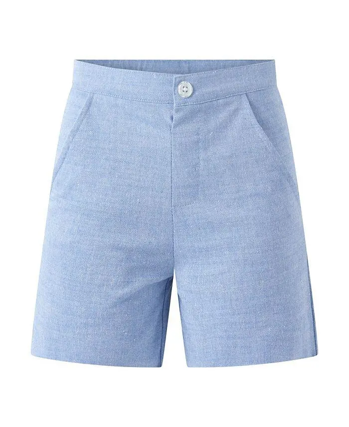 Rachel Riley Boys' Chambray Shorts - Little Kid, Big Kid