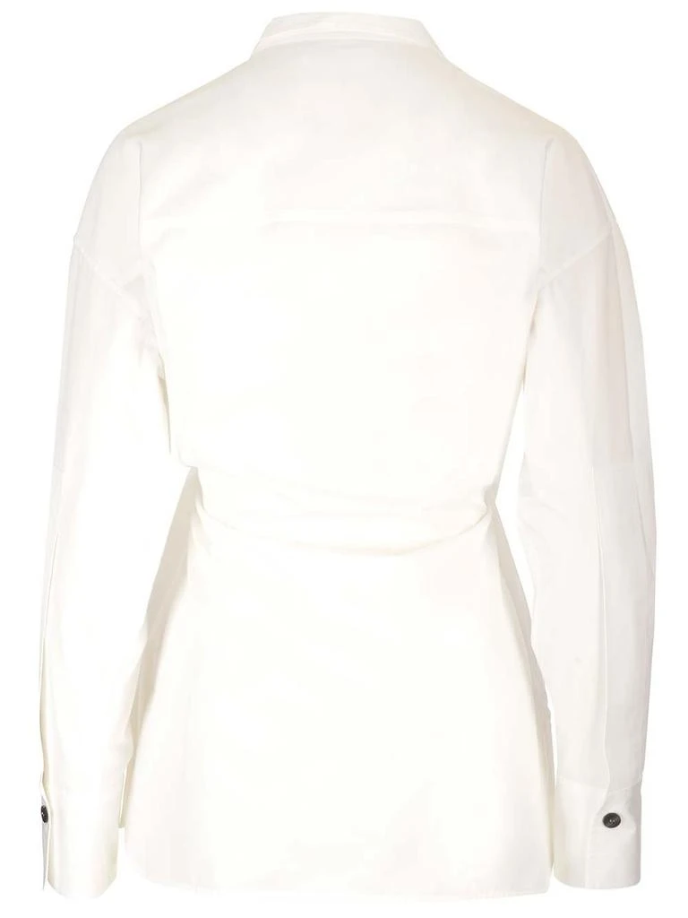 Salvatore Ferragamo Ferragamo Wrap-Designed Long Sleeved Shirt 2