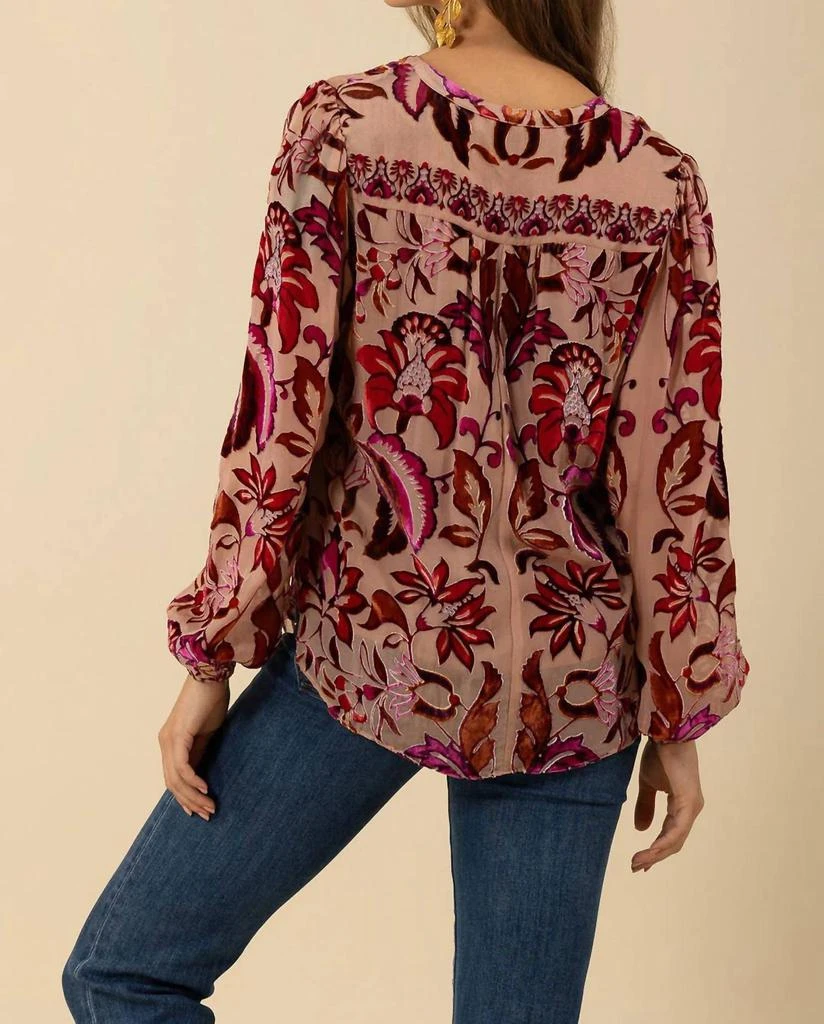 Hale Bob Hale Bob - Danielle Velvet Burnout Top 3
