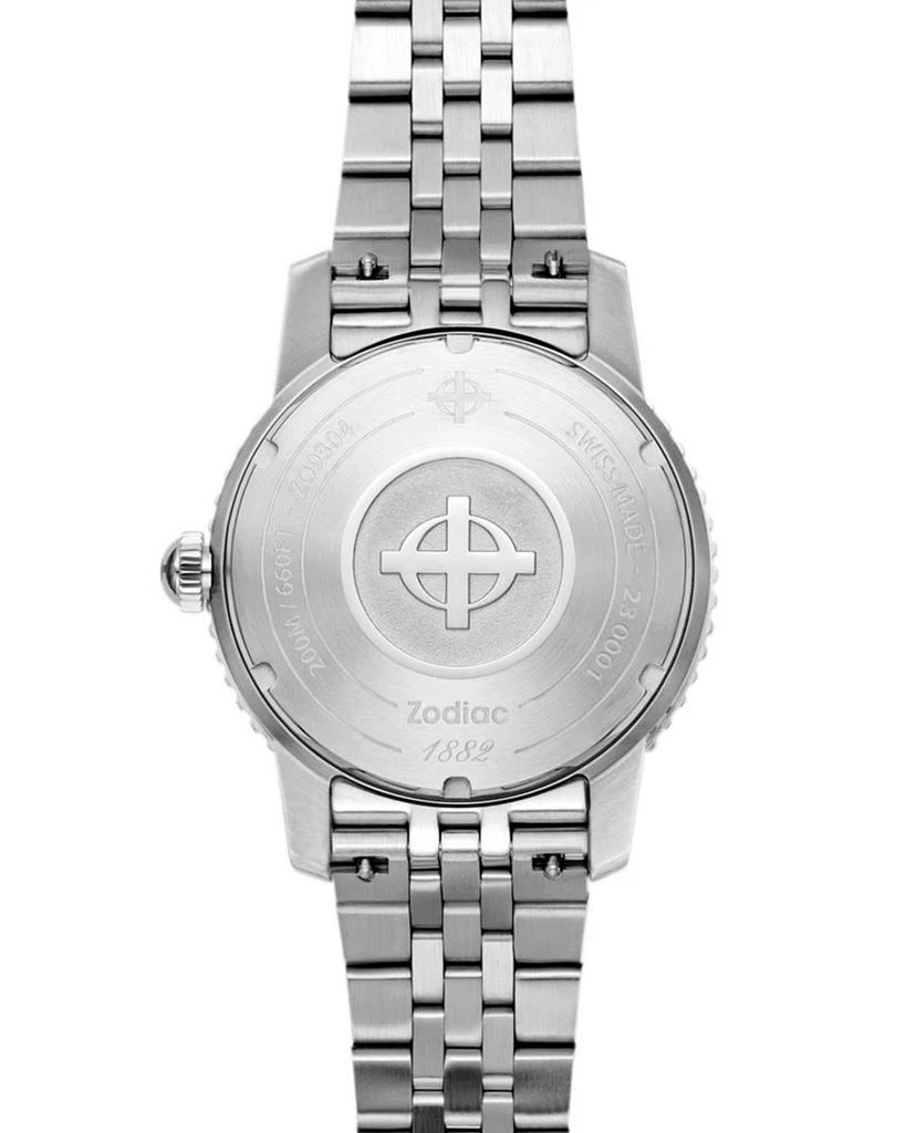 ZODIAC Compression Diver Automatic Stainless Steel Watch, 40mm 5