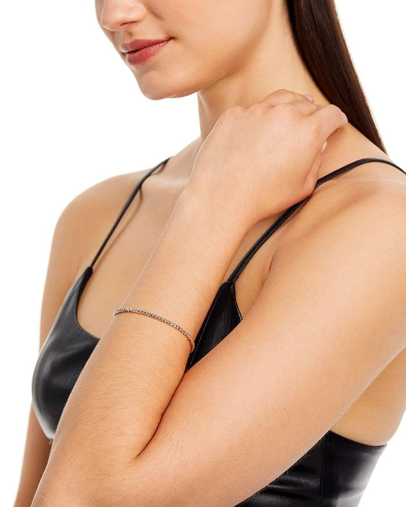 Bloomingdale
s 14K Yellow, White and Rose Gold Beaded Bracelet 2