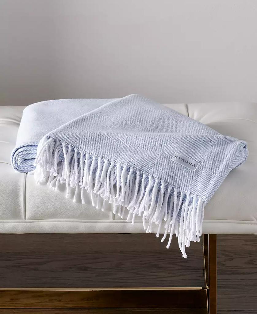 Sferra Capriana Brushed Cotton Throw, 51" x 71"