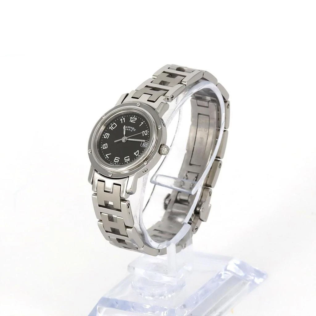 Hermes Clipper Stainless Steel Wristwatch (Pre-Owned) 2