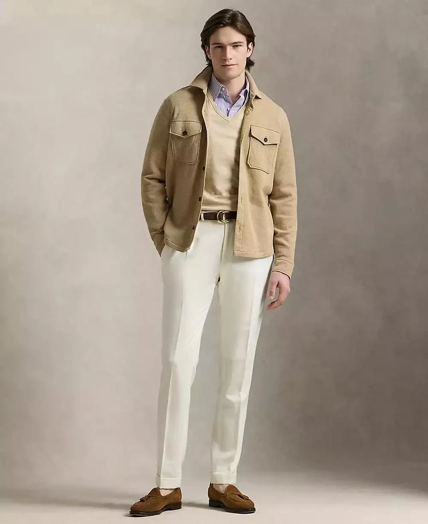 Ralph Lauren Men's Double-Knit Mesh Shirt Jacket 4
