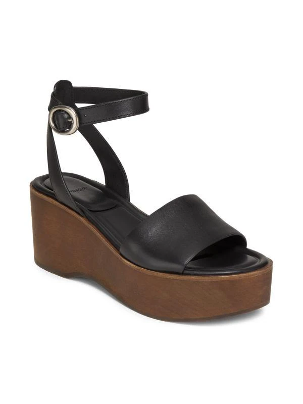 Vince Phillipa 66MM Leather Sandals 2