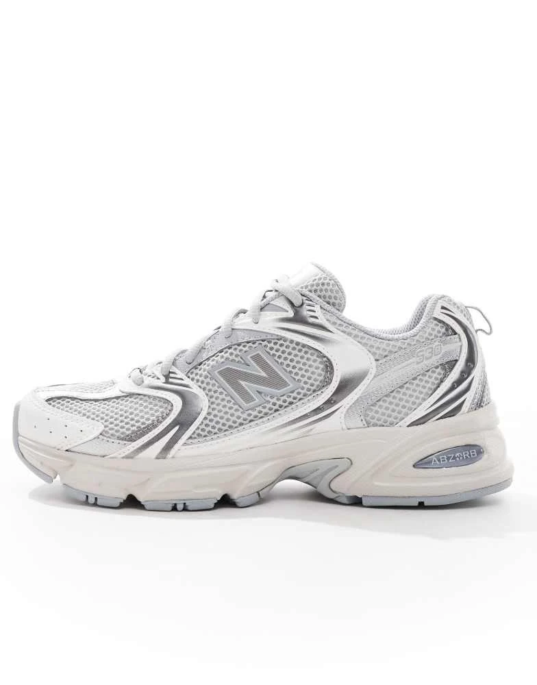 New Balance New Balance 530 trainers in silver metallic - exclusive to ASOS 2