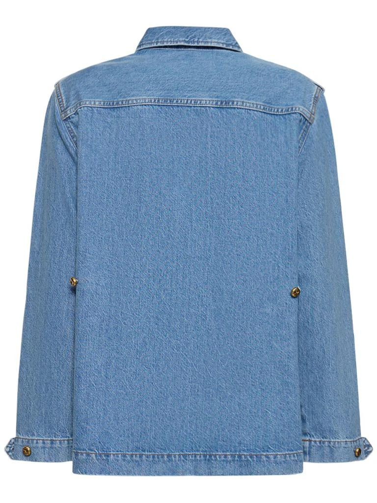 BLAZÉ MILANO Nariida Maya Sahariana Denim Jacket 4