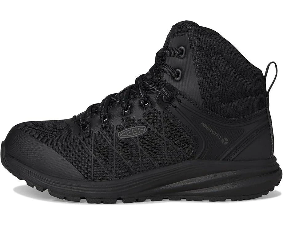 Keen Vista Energy Mid Women's US 8.5 Black Composite Toe Work Boots EEE3982 2