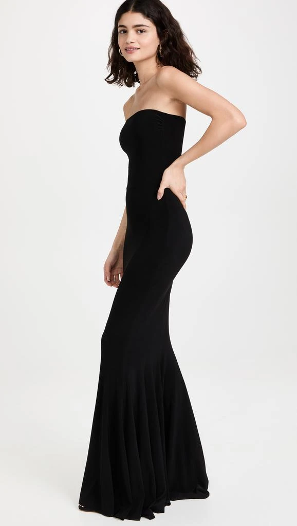 Norma Kamali Strapless Fishtail Gown 3
