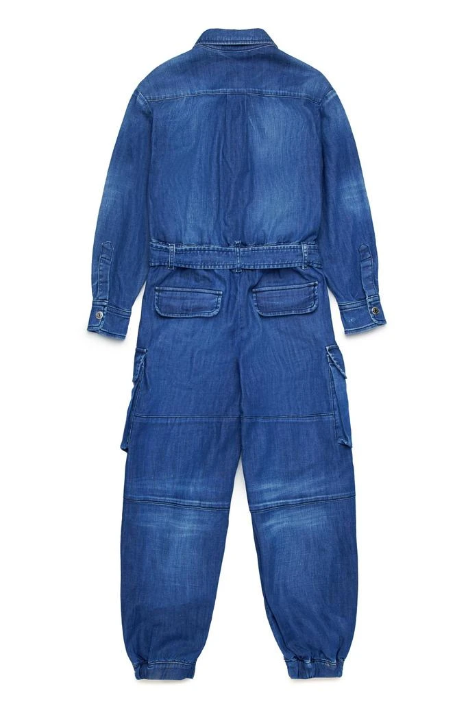 DSQUARED2 Dsquared2 Kids Belted Long-Sleeved Jumpsuit 2