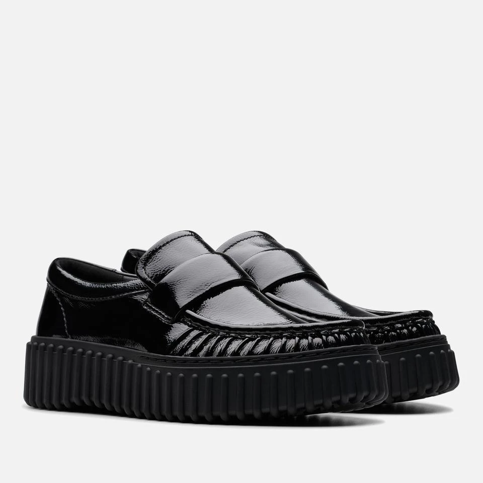 Clarks CLARKS WOMEN'S TORHILL MOCC PATENT LEATHER LOAFERS 2